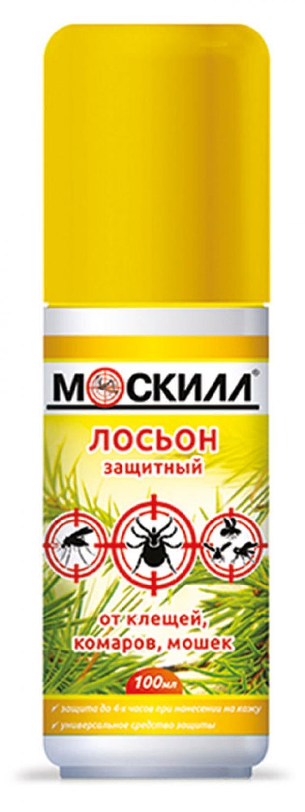 Средство от комаров клещей и мошек Москилл, 100 мл