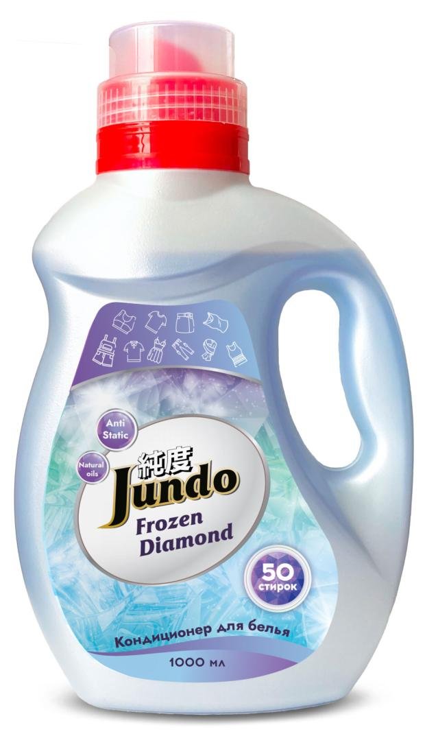 Кондиционер для стирки белья Jundo Frozen Diamond, 1 л