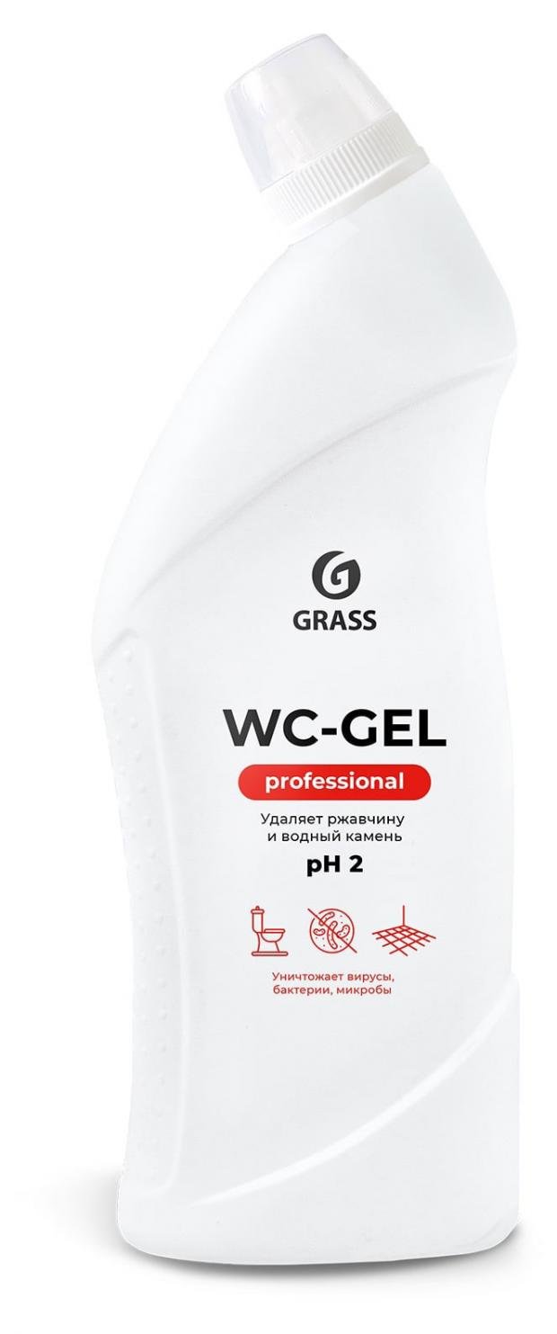 Чистящее средство для сантехники Grass WC-gel Professional от ржавчины, 750 мл